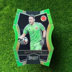2016-17 Panini Select David Ospina Green Die-Cut 07/60