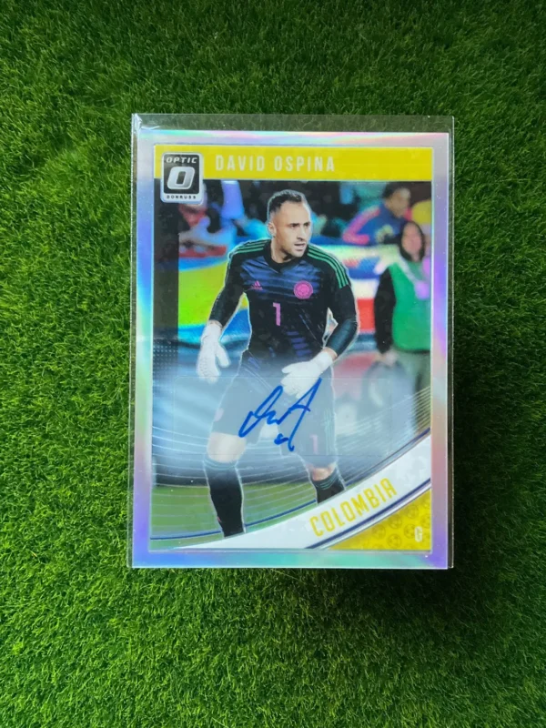 2016-17 Panini Donruss Optic David Ospina Gold Parallel Auto