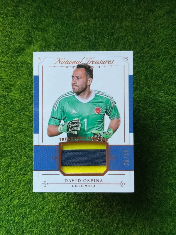 2018 Panini National Treasures David Ospina Treasured Threads Prime Patch 31/35