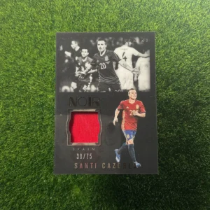 2016-17 Panini Noir Santi Cazorla Patch 38/75