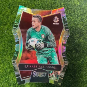 2016-17 Panini Select Łukasz Fabiański Silver Prizm Die-Cut 12/20