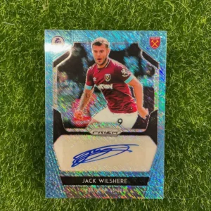 2019-20 Panini Prizm Premier League Jack Wilshere Blue Ice Prizm Auto
