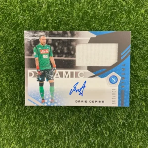 2018-19 Panini Treble David Ospina Dynamic Patch Auto 138/199