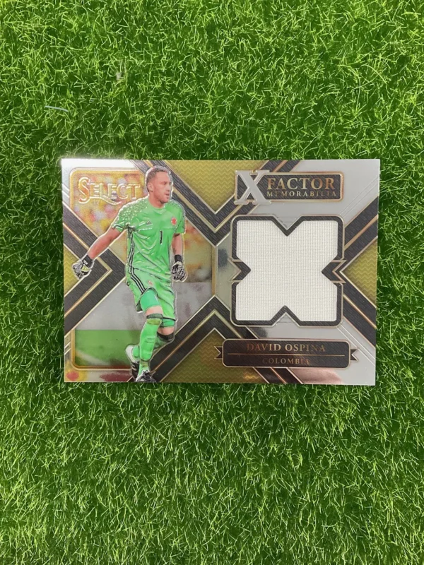 2017-18 Panini Select David Ospina X-Factor Memorabilia Patch