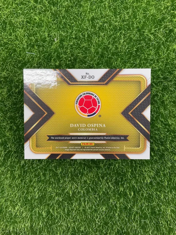 2017-18 Panini Select David Ospina X-Factor Memorabilia Patch - Image 2
