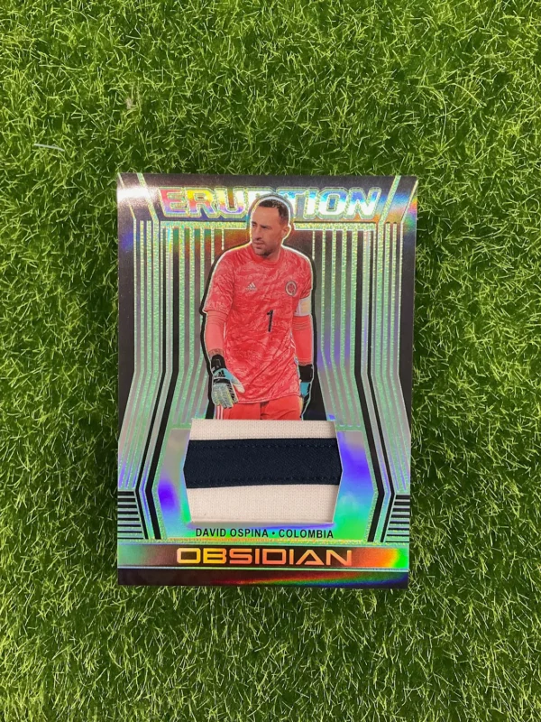 2019-20 Panini Obsidian David Ospina Eruption Contra Parallel Patch 06/25