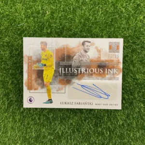 2019-20 Panini Impeccable Łukasz Fabiański Illustrious Ink Auto 32/99