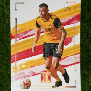 2020-21 Panini Impeccable Romain Saïss Platinum Parallel 1/2