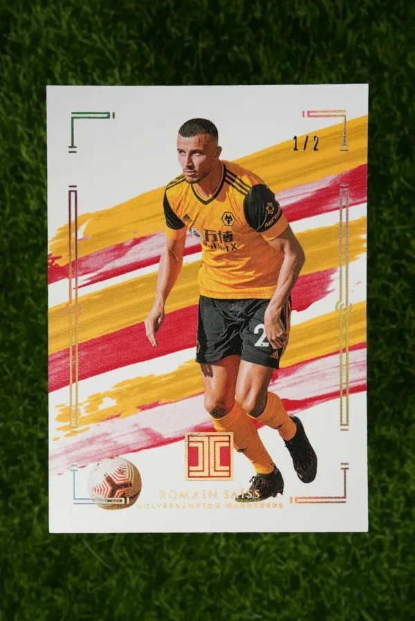 2020-21 Panini Impeccable Romain Saïss Platinum Parallel 1/2