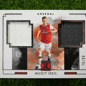 2019-20 Panini Impeccable Mesut Özil Dual Patch 76/99