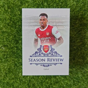 2021 Futera Arsenal Gabriel Season Review Parallel 01/09