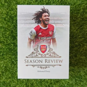 2021 Futera Arsenal Mohamed Elneny Season Review 12/30