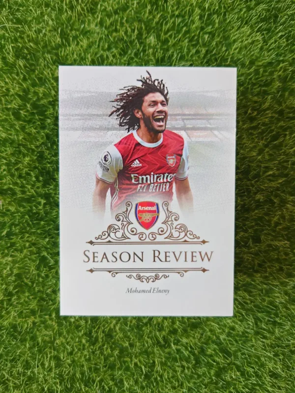 2021 Futera Arsenal Mohamed Elneny Season Review 12/30