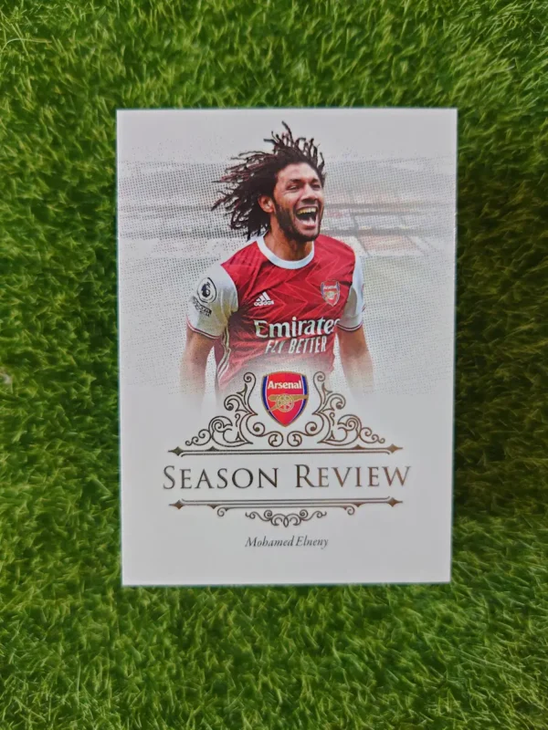 2021 Futera Arsenal Mohamed Elneny Season Review 09/30