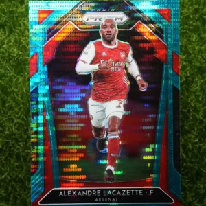 2020-21 Panini Prizm Premier League Alexandre Lacazette Teal Ice Prizm 26/49