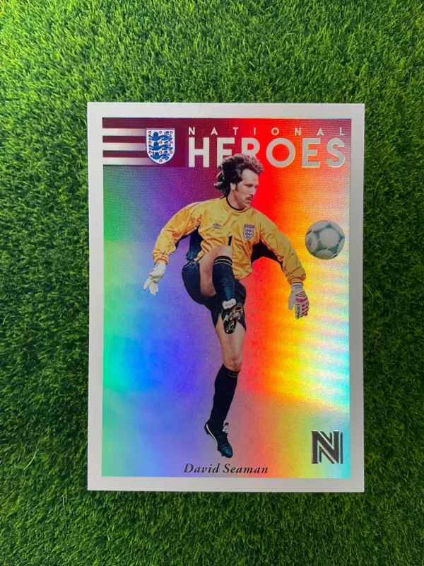 2017 Panini Nobility David Seaman National Heroes Holo Parallel