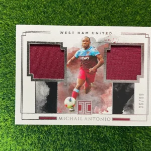 2019-20 Panini Impeccable Michail Antonio Dual Patch 36/99