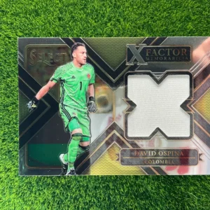 2017-18 Panini Select David Ospina X-Factor Memorabilia Prizm Patch