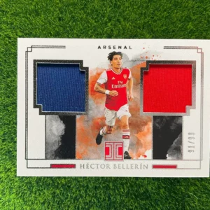 2019-20 Panini Impeccable Héctor Bellerín Dual Patch 91/99