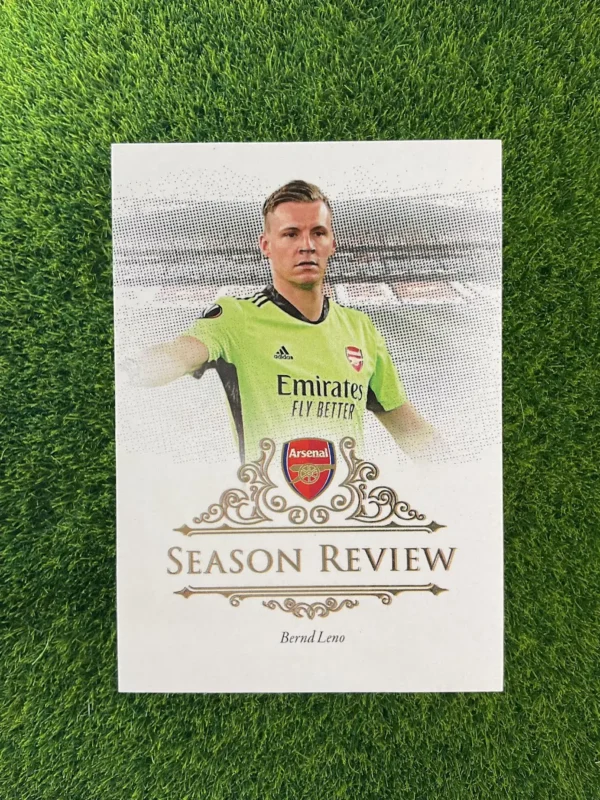 2021 Futera Arsenal Bernd Leno Season Review 01/30