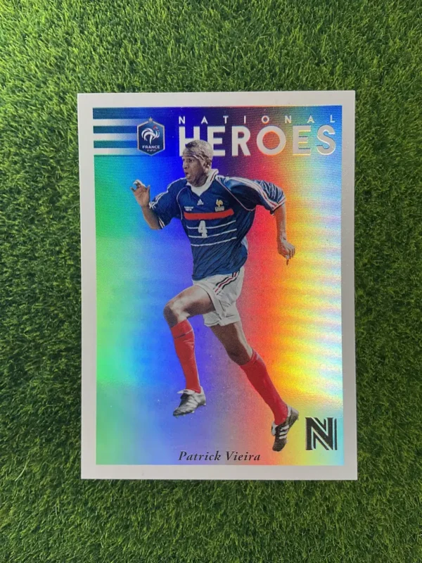 2017 Panini Nobility Patrick Vieira National Heroes Holo Parallel