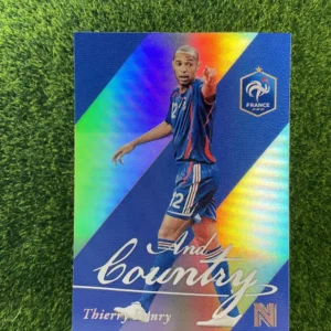 2017 Panini Nobility Thierry Henry And Country Holo Parallel