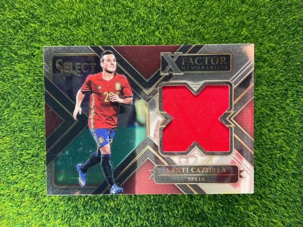 2017-18 Panini Select Santi Cazorla X-Factor Memorabilia Patch