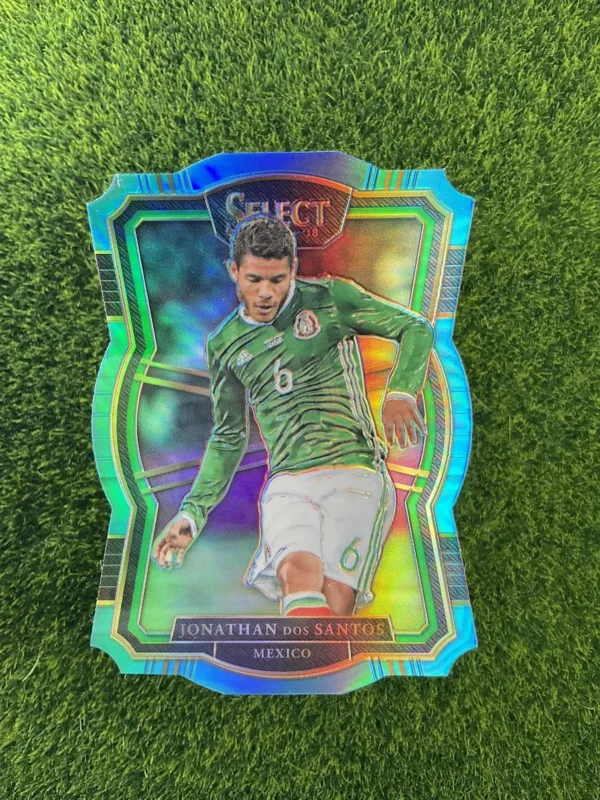 2017-18 Panini Select Jonathan dos Santos Terrace Die-Cut Prizm 214/249