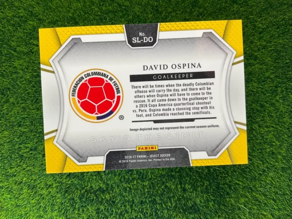2016-17 Panini Select David Ospina Sky's the Limit White Prizm - Image 2