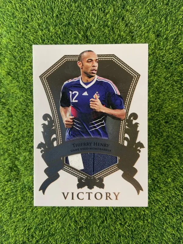 2020 Futera Unique Thierry Henry Victory Game Used Memorabilia 8/29