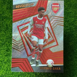 2020-21 Panini Revolution Bukayo Saka Sunburst Parallel