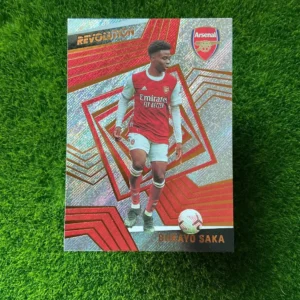 2020-21 Panini Revolution Bukayo Saka Fractal Parallel