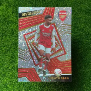 2020-21 Panini Revolution Bukayo Saka Disco Parallel