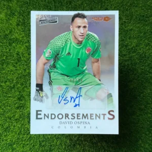 2016-17 Panini Aficionado David Ospina Endorsements Artist's Proof Auto 40/49