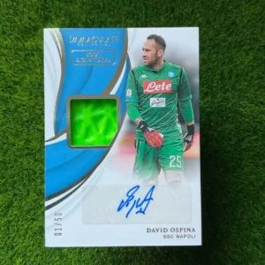 2018-19 Panini Immaculate Collection David Ospina Boot Signatures Boot Auto 01/50