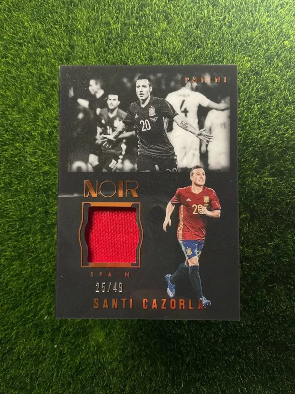 2016-17 Panini Noir Santi Cazorla Color Patch 25/49