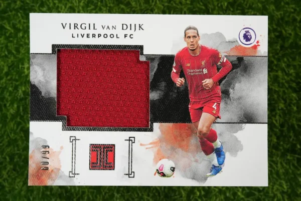 2019-20 Panini Impeccable Virgil van Dijk Patch 60/99