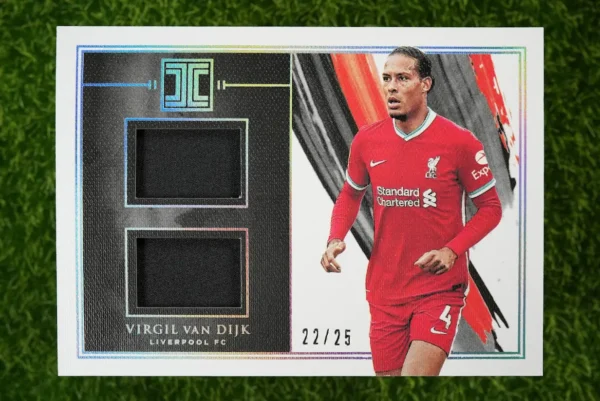 2020-21 Panini Impeccable Virgil van Dijk Dual Patch 22/25