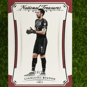 2018 Panini National Treasures Gianluigi Buffon 14/50