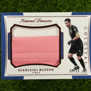 2018 Panini National Treasures Gianluigi Buffon Colossal Patch 33/35