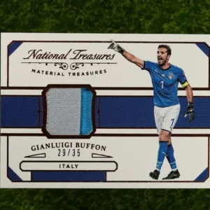 2018 Panini National Treasures Gianluigi Buffon Material Treasures Patch 29/35