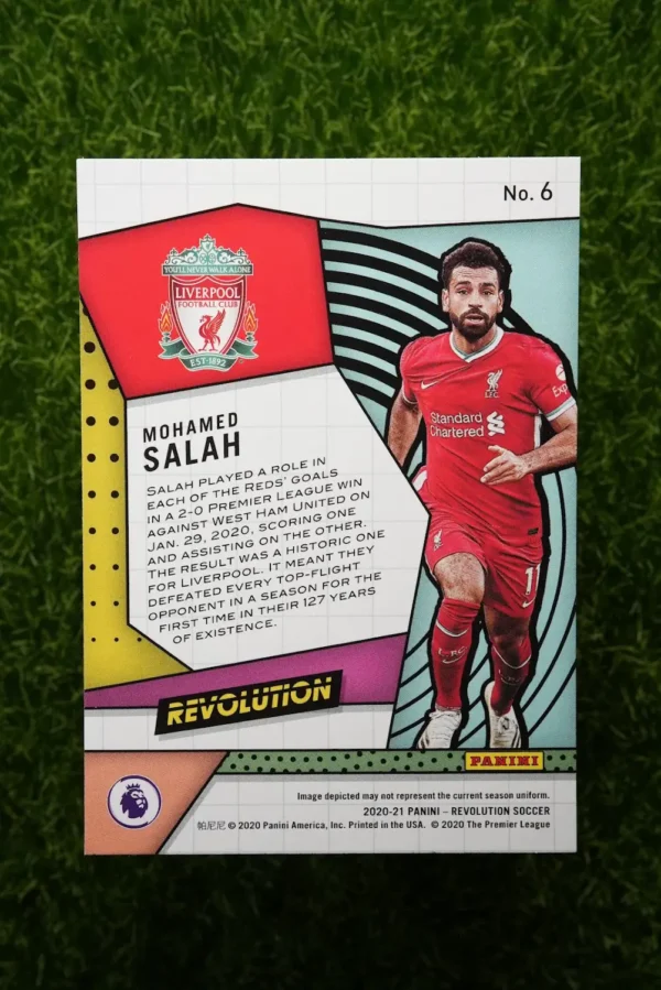 2020-21 Panini Revolution Mohamed Salah Showstoppers - Image 2