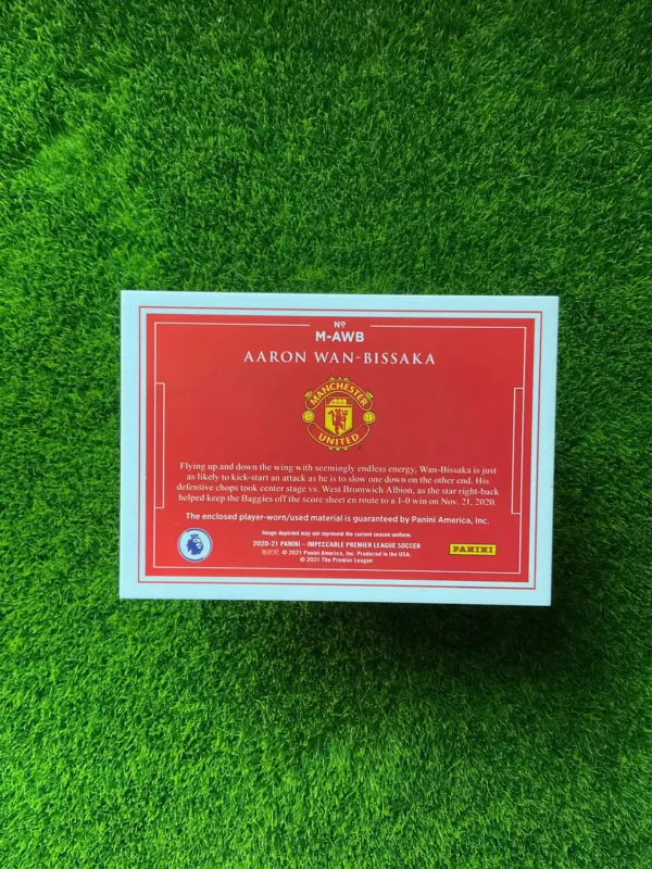 2020-21 Panini Impeccable Aaron Wan-Bissaka Patch 6/10 - Image 2