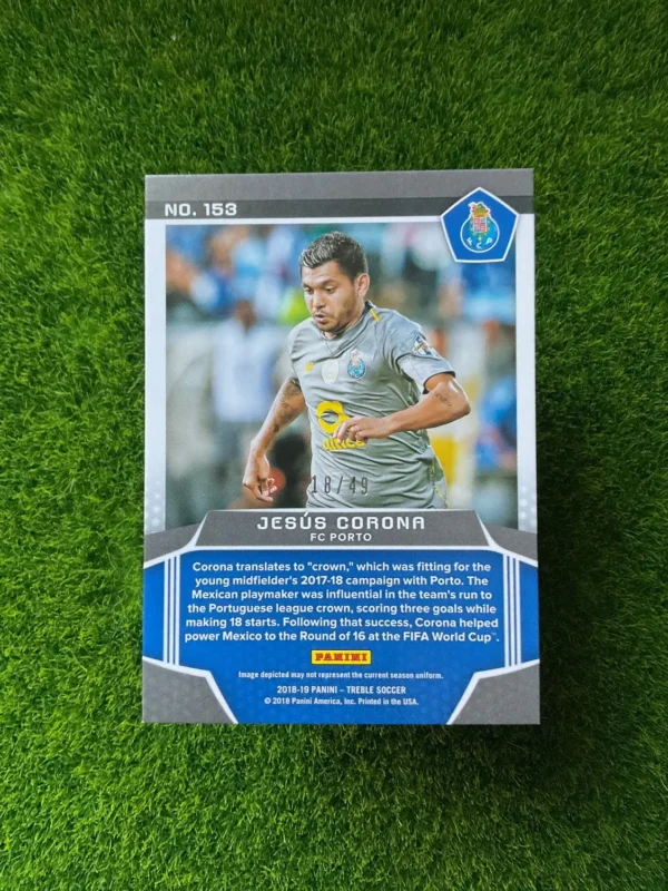 2018-19 Panini Treble Jesús Corona 18/49 - Image 2