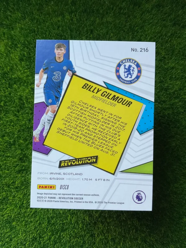 2020-21 Panini Revolution Billy Gilmour RC Disco - Image 2