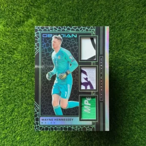 2019-20 Panini Obsidian Wayne Hennessey Mosaic Material Patch 13/20