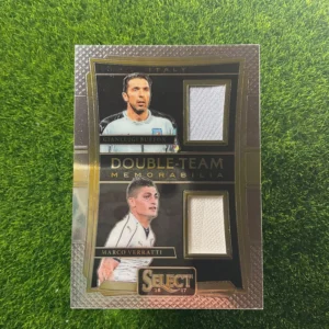 2016-17 Panini Select Gianluigi Buffon / Marco Verratti Double-Team Memorabilia Patch