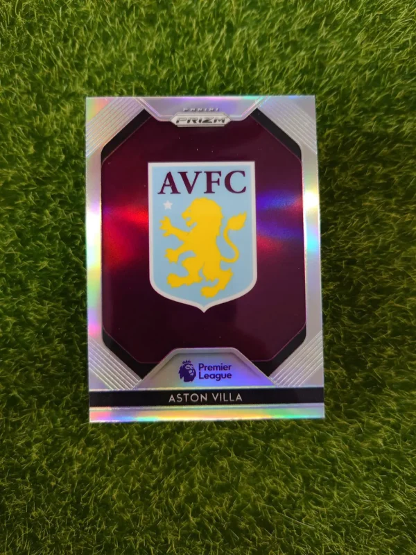 2019-20 Panini Prizm Aston Villa Team Logo Prizm