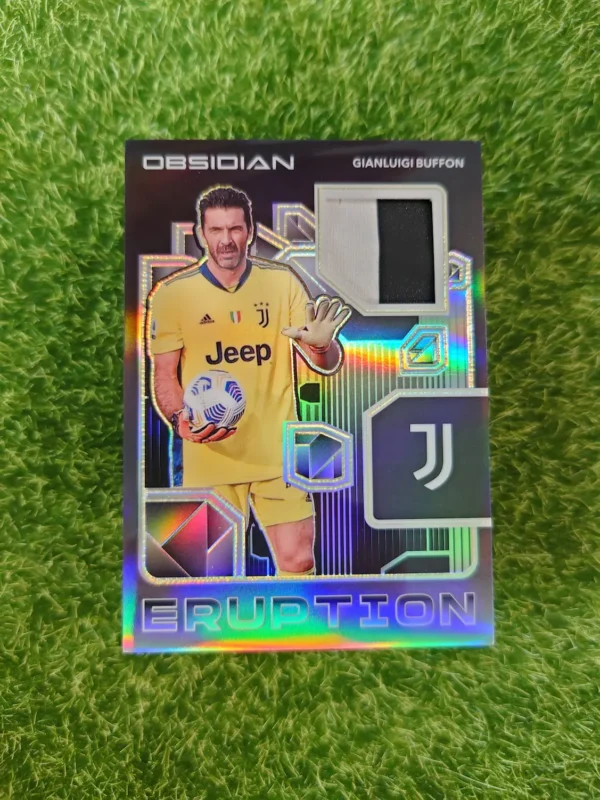 2020-21 Panini Obsidian Gianluigi Buffon Eruption Patch 2/8