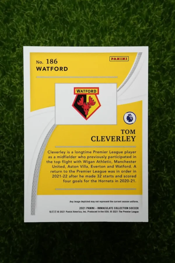 2021 Panini Immaculate Tom Cleverley 36/80 - Image 2